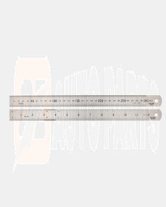 Toledo 60024 Stainless Steel Rule Double Sided Metric & Imperial - 600mm